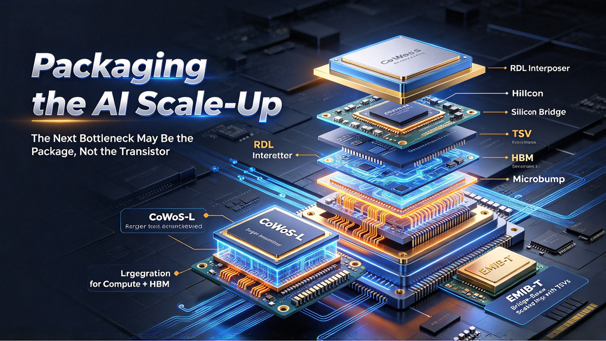 Packaging the AI Scale-Up: CoWoS-L, EMIB-T and the Race to Fit More HBM