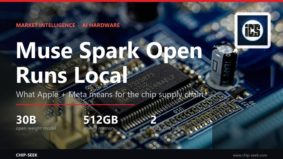 Apple-Meta Muse Spark Open: 로컬 AI와 칩 공급망