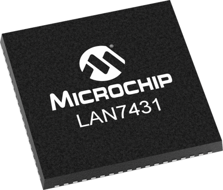 LAN7431T-V/YXXVAO official Microchip 72-pin VQFN product image