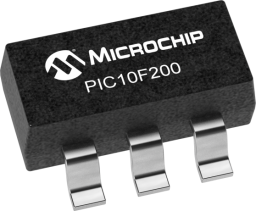 PIC10F200T-I/OT - official Microchip SOT-23 package image