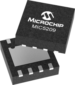 MIC5209YML-TR - official Microchip VDFN-8 package image