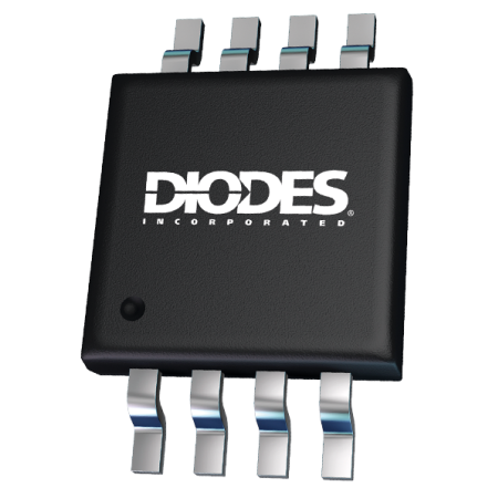 PI4GTL2002UEX official Diodes MSOP-8 package image