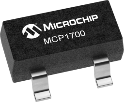 MCP1700T-3302E/TT official Microchip exact MPN SOT-23 package image