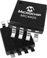 MIC4420YMM-TR official Microchip MSOP package image