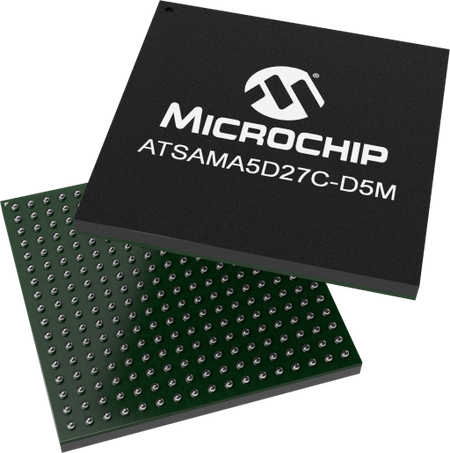 ATSAMA5D27C-D5M-CU official Microchip LFBGA289 package image