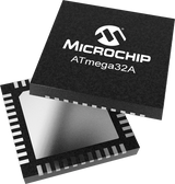ATmega32A-AU official Microchip 44-lead TQFP product image