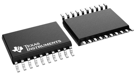 MSP430G2553IPW20R official TI package image