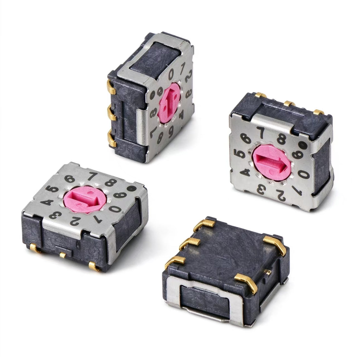 MSDR-10JC ROTARY DIP SWITCH package illustration