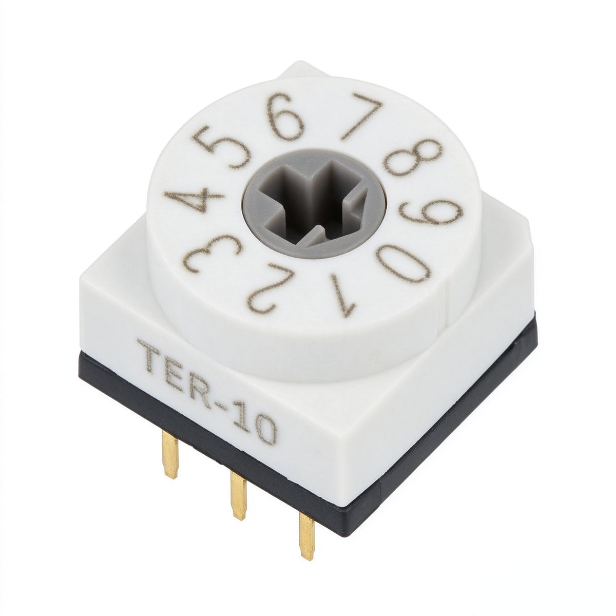 TER-10 ROTARY DIP SWITCH package illustration