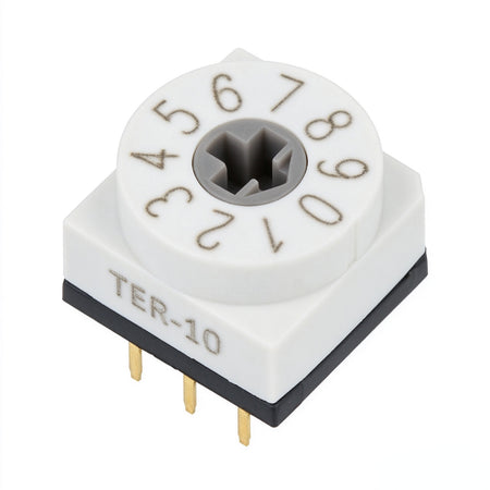 TER-10 ROTARY DIP SWITCH package illustration