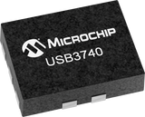 USB3740B-AI9 official Microchip 10-pin QFN (1.6 x 2.1 mm, 0.5 mm pitch) package image