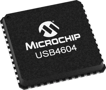 USB4604I-1081HN-TR 48-pin 7 x 7 mm SQFN package