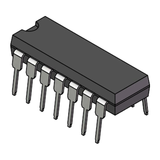 CA0339F CDIP-14 package illustration