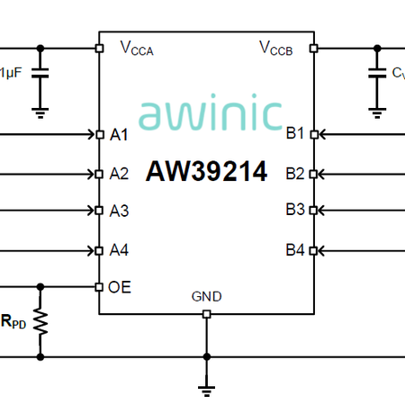 AW39214SPR-Q1 TSSOP-14L package