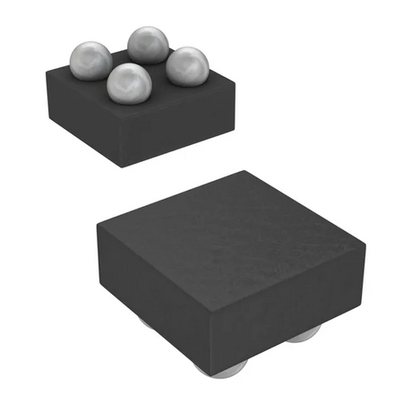 MAX2208EBS+ UCSP-4 logo-free package illustration
