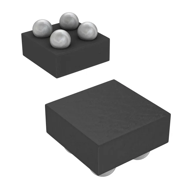 MAX2205EBS+ UCSP-4 logo-free package illustration