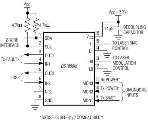 DS1856B-002 CSBGA-16 package