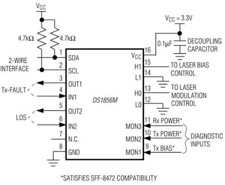 DS1856B-002 CSBGA-16 package