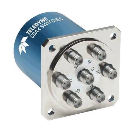Teledyne coaxial switch image for CCR-38S160-T