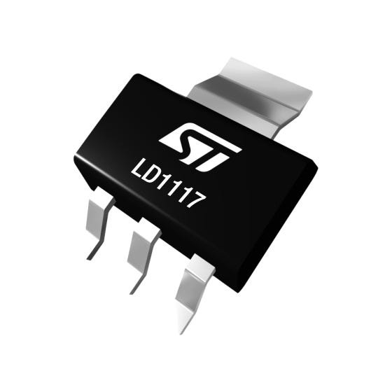 LD1117S50CTR official STMicroelectronics exact MPN product image