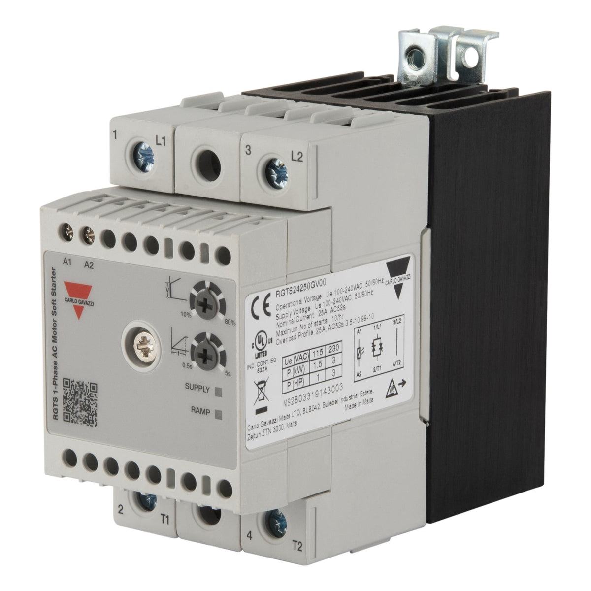 RGTS24250GV00 Carlo Gavazzi MODULE-DIN-RAIL package reference