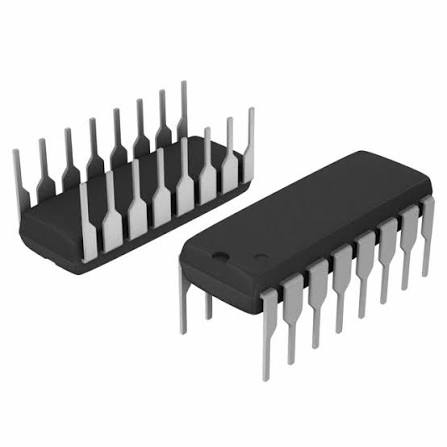 74S253PC PDIP-16 package illustration
