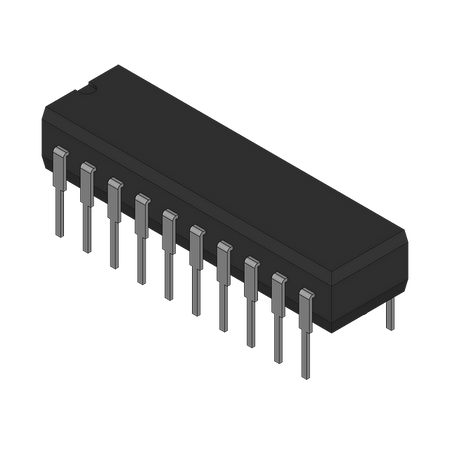 CD74ACT240E HARRIS PDIP-20 package reference