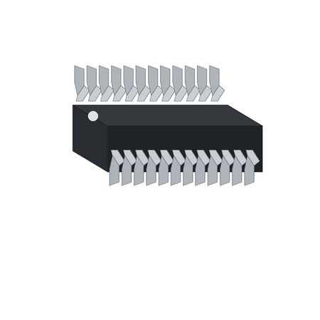 74LCX841WM SOP-24 package