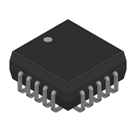 EPC1064LI20 PLCC-20 logo-free package illustration