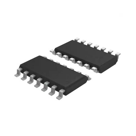 SN74LS07DR SOIC-14 package illustration