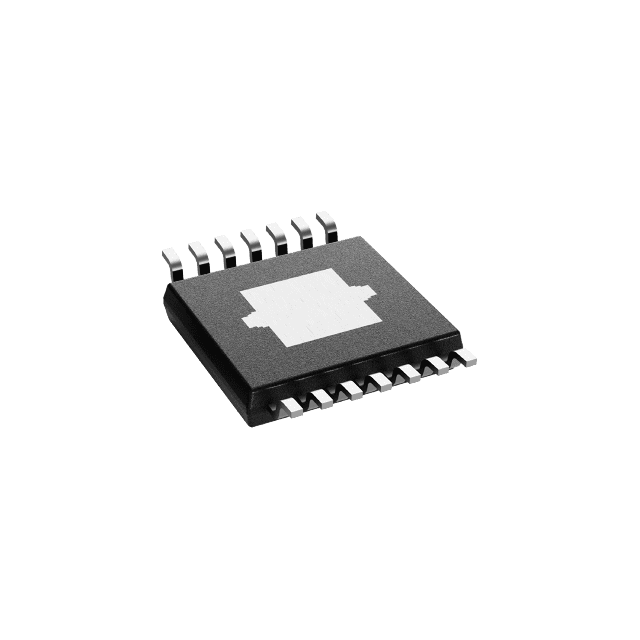 TPS55340PWPR HTSSOP-14 (PWP) logo-free package illustration