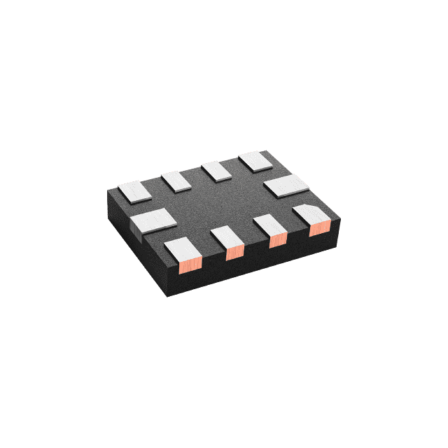 TLA2022IRUGR X2QFN-10 (RUG) logo-free package illustration