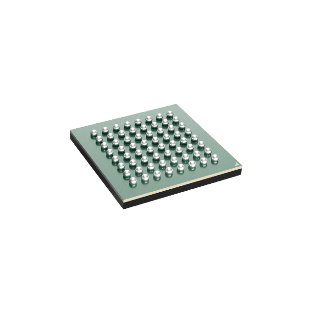 ADS1194CZXGR NFBGA-64 (ZXG) logo-free package illustration